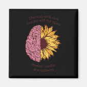 Aimant Sensibilisation à la santé 2 (Devant)