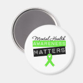Aimant Sensibilisation à la santé mentale (Recto/Verso)