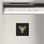 Aimant Sensibilisation à la sclérose Orange Ruban Phoenix (In Situ (Lave-vaisselle))