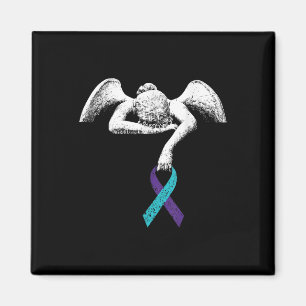 Aimant Sensibilisation À L'Ange Et Au Suicide Clo De Prév