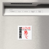 Aimant Sensibilisation À L'AVC Quelqu'Un Que J'Aime A Gag (In Situ (Lave-vaisselle))