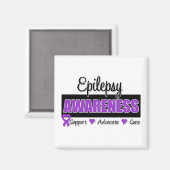 Aimant Sensibilisation à l'épilepsie (Recto/Verso)