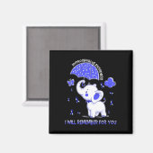 Aimant Sensibilisation à l'hydrocéphalie Eléphant (Recto/Verso)