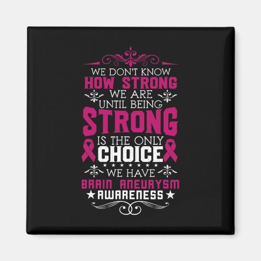 Aimant Sensibilisation à l'neurysme cérébral fort Chirurg (Devant)