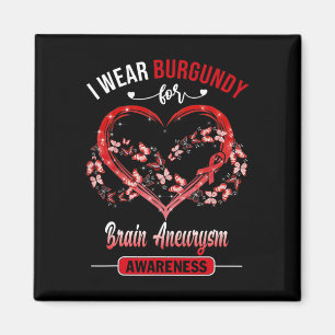 Aimant Sensibilisation à l'neurysme cérébral Je porte le 