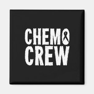Aimant Sensibilisation au cancer Chimo Crew Survivor Cade