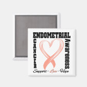 Aimant Sensibilisation au cancer de l'estomac Ruban cardi (Recto/Verso)