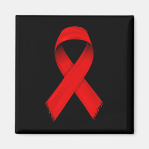 Aimant Sensibilisation au cancer du sang HIVAIDS Semaine 