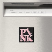 Aimant Sensibilisation au cancer du sein chez PinkonBlack (In Situ (Lave-vaisselle))