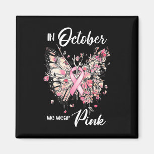Aimant Sensibilisation Au Cancer Du Sein En Octobre Nous