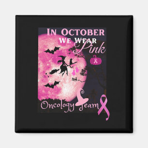 Aimant Sensibilisation au cancer du sein. En Octobre Nous