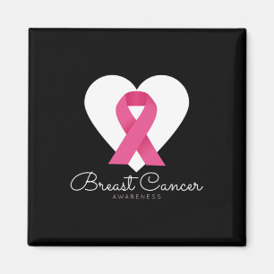Aimant Sensibilisation au cancer du sein - Journée mondia