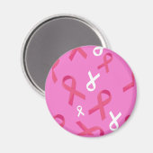 Aimant Sensibilisation au cancer du sein Survivant Ruban (Recto/Verso)