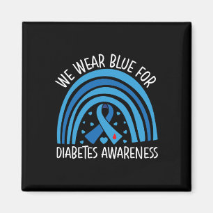 Aimant sensibilisation au diabète en novembre nous Porton