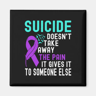 Aimant Sensibilisation au suicide Prévention du suicide