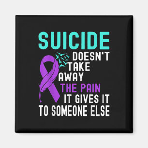 Aimant Sensibilisation au suicide Prévention du suicide