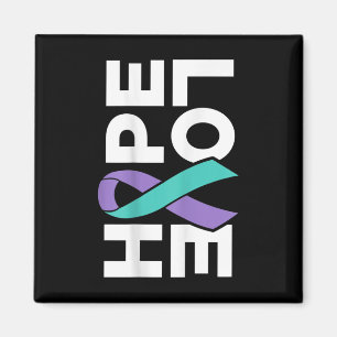 Aimant Sensibilisation au suicide - Sideways Hope Love Pr