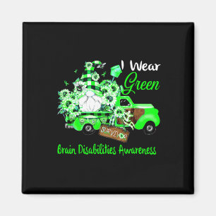 Aimant Sensibilisation aux déficiences cérébrales des gno