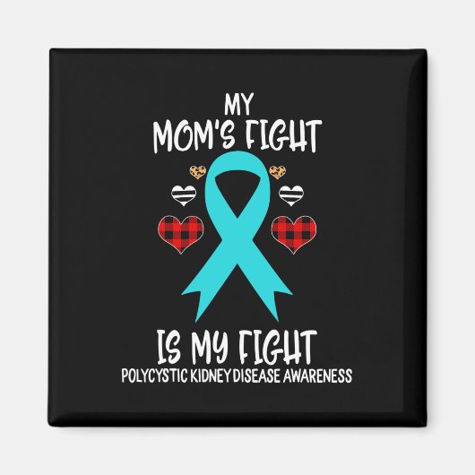 Aimant Sensibilisation aux maladies du rein Le combat de (Devant)