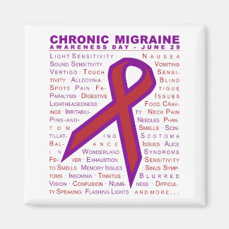 Aimant Sensibilisation aux migraines chroniques - Symptôm