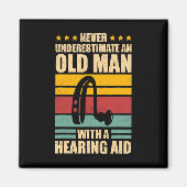 Aimant Sensibilisation des hommes Sourds ASL et Fierté So (Devant)