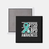 Aimant Sensibilisation Ptsd Et Bpd (Recto/Verso)