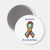 Aimant Sensibilisation sur l'autisme 2009 (Recto/Verso)
