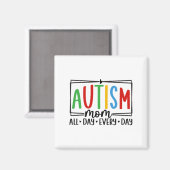 AIMANT SENSIBILISATION SUR L'AUTISME 3 (Recto/Verso)