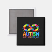 Aimant Sensibilisation sur l'autisme Accepter Comprendre (Recto/Verso)