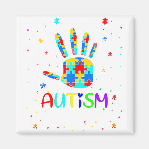 Aimant Sensibilisation sur l'autisme autisme maman aime a