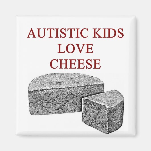 Aimant sensibilisation sur l'autisme design ce que les en (Devant)