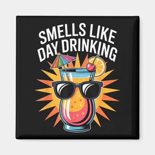 Aimant Sent l'alcool dès le matin _1 (Devant)