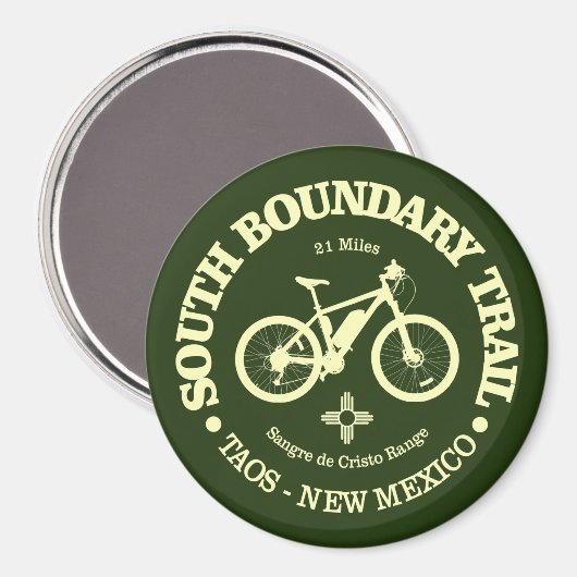 Aimant Sentier de la frontière sud (MB) (Recto/Verso)