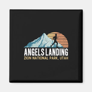 Aimant Sentier de randonnée Angels Landing Vintage Zion N