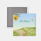 Aimant Sentier Rural Bénie des Abeilles (Recto/Verso)