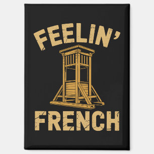 Aimant Sentiment guillotine vintage français