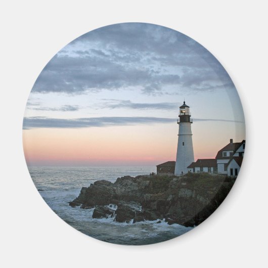 Aimant Sentinelle au coucher du soleil (Devant)