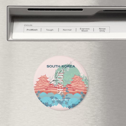 Aimant Séoul Corée du Sud (In Situ (Lave-vaisselle))