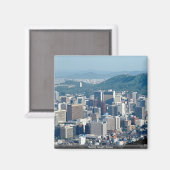 Aimant Séoul, Corée du Sud (Recto/Verso)