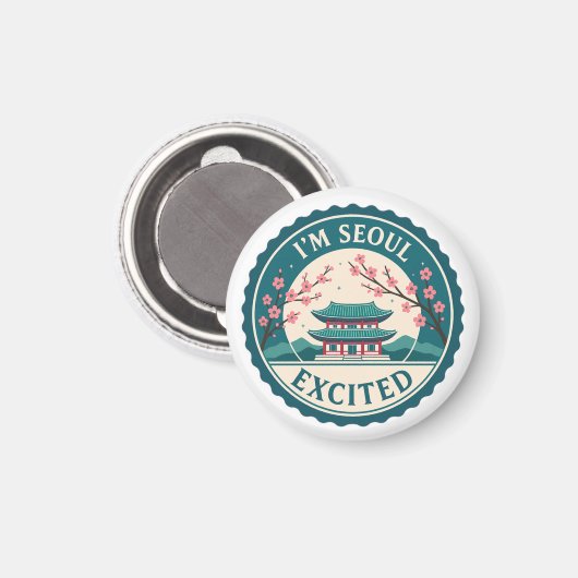 Aimant Séoul, la Corée excitée (Recto/Verso)