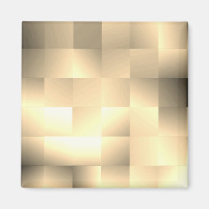 Aimant Sepia Tones dans un Motif Carré