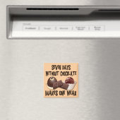 AIMANT SEPT JOURS SANS CHOCOLAT (In Situ (Lave-vaisselle))