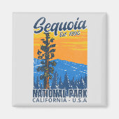 Aimant Sequoia National Park California Est 1890 (Devant)