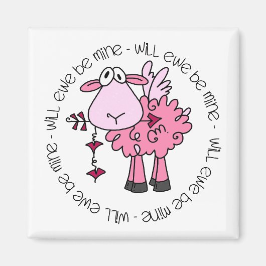 Aimant Seras-Tu À Moi Valentine ? (Devant)