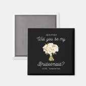 Aimant Seras-tu ma demoiselle d'honneur ? Sincèrement (Recto/Verso)