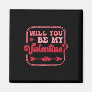 Aimant Seras-Tu Mon Valentin Saint-Valentin Hommes Femmes