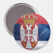 Aimant Serbie (Recto/Verso)