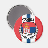Aimant Serbie (Recto/Verso)