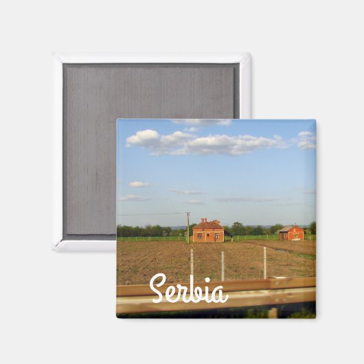 Aimant Serbie centrale (Recto/Verso)