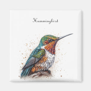 Aimant Serenade de colibri bijoux, coutume